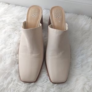 Vince Camuto Bristina Block-Heel Mule Sandals Size 8.5